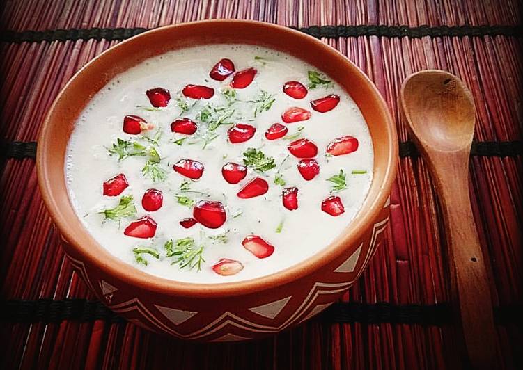 Recipe of Homemade Pomegranate raita