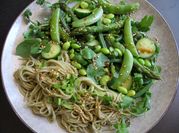 A picture of green arugula