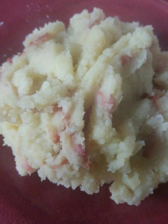 Una foto de Puré de patata con bacon