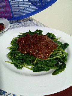 Foto resep Rujak kangkung