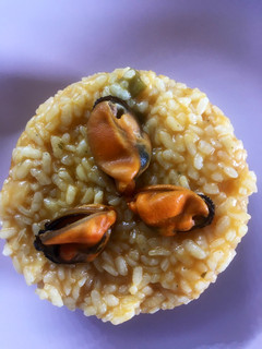 Una foto de Arroz caldoso con mejillones Thermomix