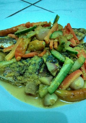 Foto resep Ikan acar bumbu kuning