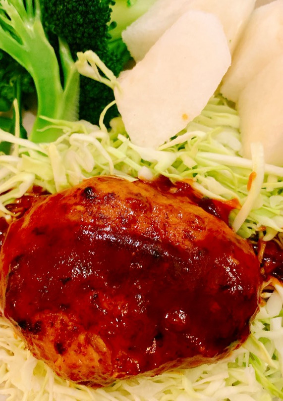 A picture of Savory Sweet Ground Beef Patties.