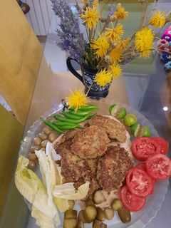 عکسی از دستور کتلت بادمجان کردی با سماق