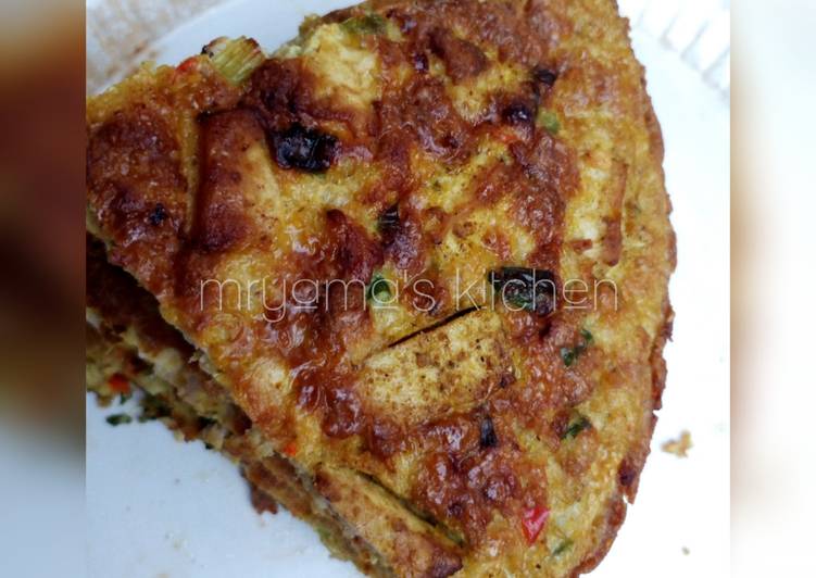 Recipe of Super Quick Homemade Awara/Tofu fritata/pizza😍 | Simple Recipe For Two