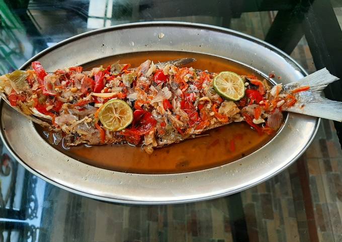 Resep Pecak ikan bandeng oleh Lidia Fungki Cookpad