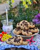 Cookies de avena,coco y chocolate amargo💞