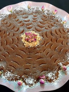 عکسی از دستور حلوای خرما