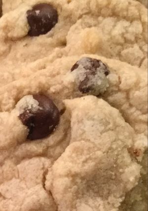 A picture of Hannah's Strawberry Cookie pie.