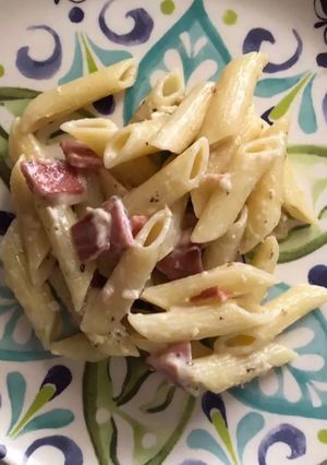 Foto resep Creamy Penne Vege Ham with Fiber Creme