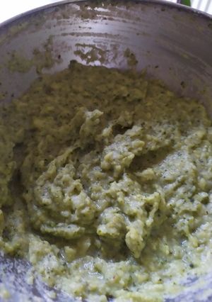 Une photo de Purée de brocoli