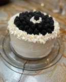Whipped cream frosting
