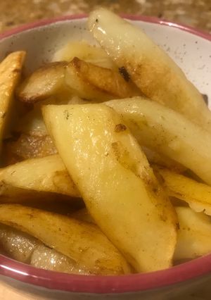 Una foto de Papas bravas