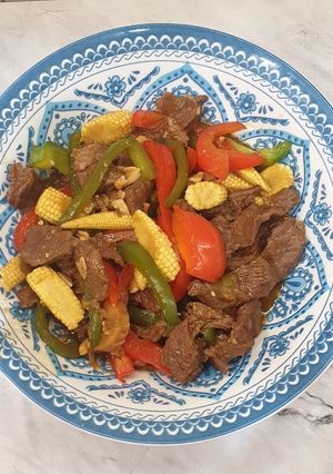 Foto resep Tumis Daging Sapi Paprika