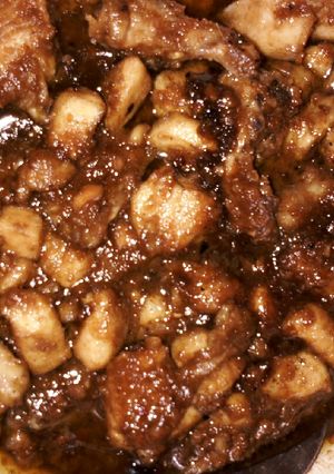 Foto resep (3.) Sate Ayam bumbu kacang simple tanpa tusuk sate