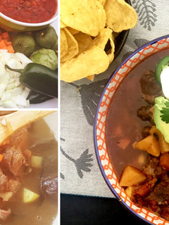 A picture of Mexican Stew with Fullblood Wagyu Beef.