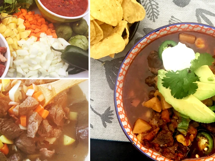 Easy Steps to Prepare Recipe Mexican Stew with Fullblood Wagyu Beef that is Awesome, Perfect}