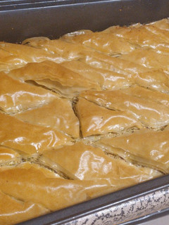 Una foto de Baklava
