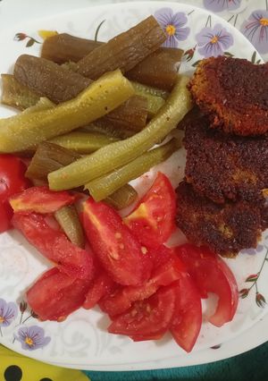 عکسی از دستور فلافل خونگی با دال عدس 🤤