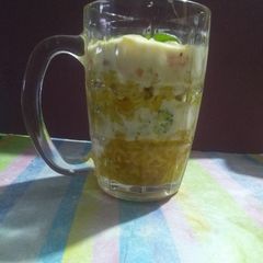 A picture of Creamy cup maggi.