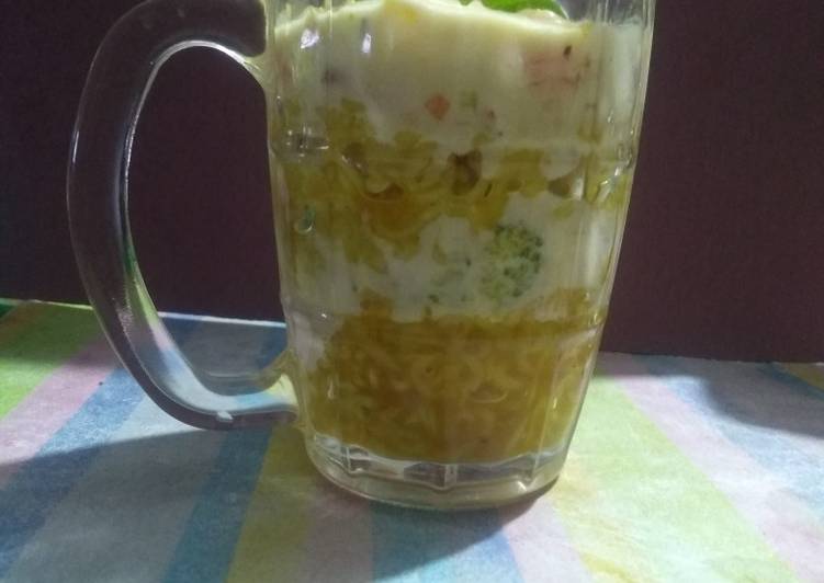 Creamy cup maggi Creamy cup maggi