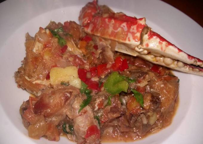 Crab Coconut Sauce