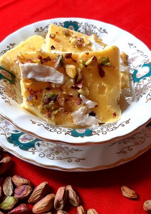 عکسی از دستور بستنی سنتی فوری