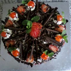 A picture of Black Forest Cake# festivecontest _Kisumu.