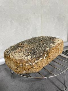 Una foto de Pan de trigo sarraceno y arroz panificadora