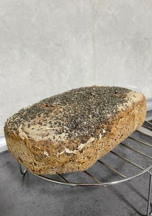 Una foto de Pan de trigo sarraceno y arroz panificadora