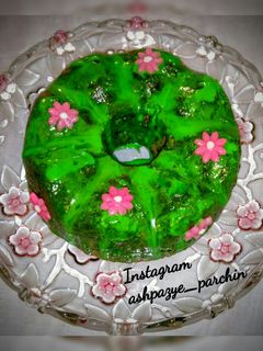 عکسی از دستور کیک اسفناج بدون فر 🌸