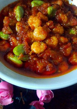 Foto resep Sambal udang pete