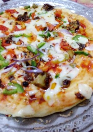 A picture of Harra bharra Pizza.