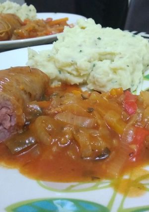 Una foto de Chorizos a la pomarola