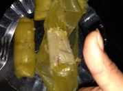 Una foto de tamales de hoja de maiz