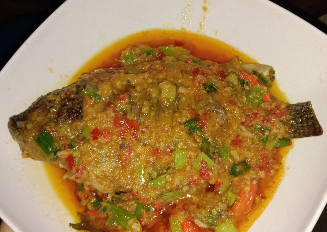 Ikan Nila Rica Rica
