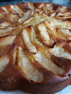 Una foto de Tarta de manzana