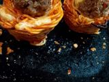 Cup cake di spaghetti e polpette di carne