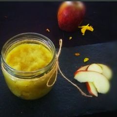 Homemade Applesauce A picture of Homemade Applesauce.