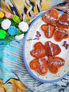 عکسی از دستور کاکا کدو حلوایی خوشمزه 🥞👌😋