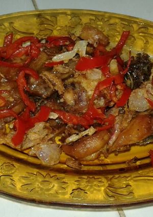 Foto resep Ayam goreng bawang
