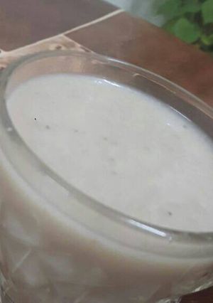 صورة لوصفة حليب موز