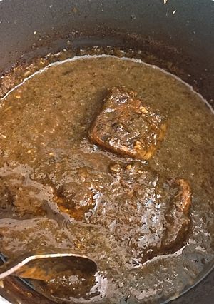 عکسی از دستور قلیه ماهی