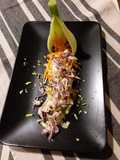 Insalata di totani teneri cotti al vapore