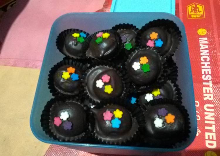 Cara Gampang Membuat Egg drop coklat, Sempurna