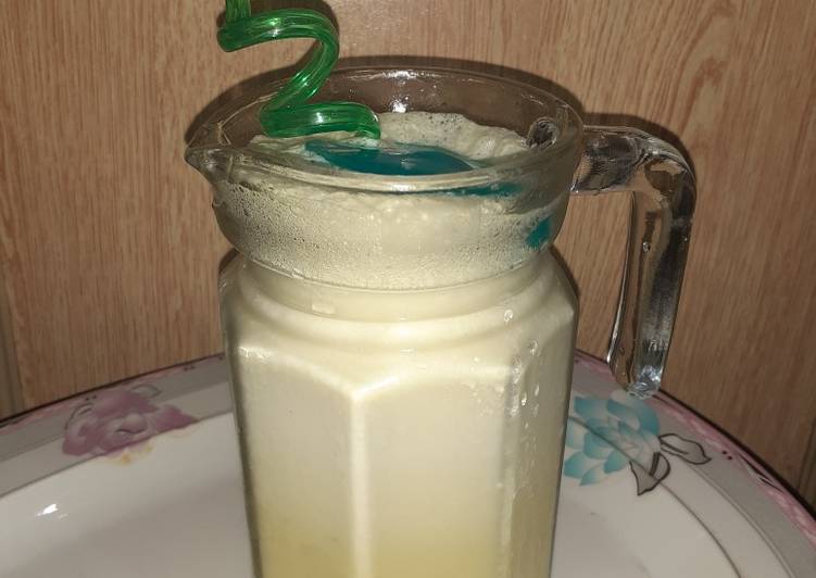Pineapple milkshake Pineapple milkshake
