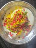Bread potato Dahi vada
