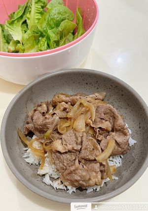 รูปของ ข้าวหน้าเนื้อ