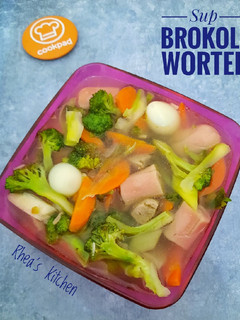 Foto resep Sup Brokoli Wortel