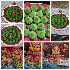 A picture of Pan stuff gulkand masala modak.